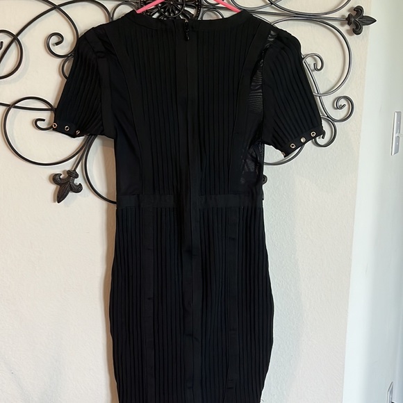 WOW couture black dress with mesh - Picture 2 of 3